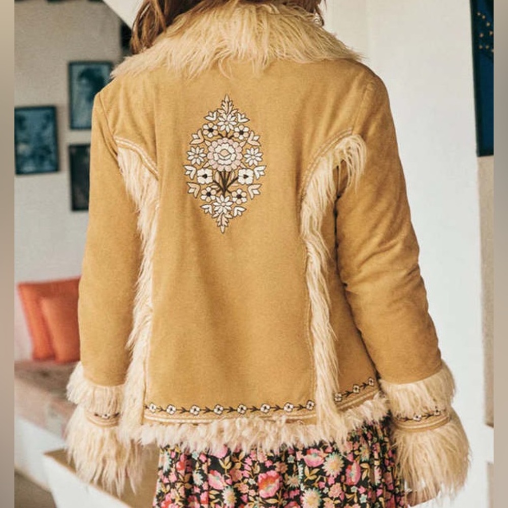 VHTF SPELL JOPLIN CROPPED JACKET (L) - Picture 5 of 13